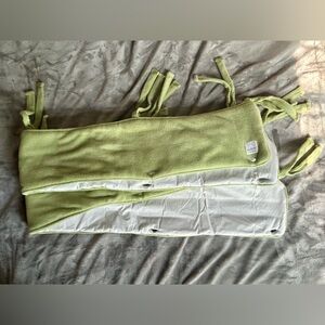 CribWrap Crib Rail Covers | Fleece | Color: Green